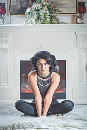 Joya Fireplace.jpg Joya Ahsan Hot Photoshoot